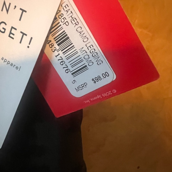 Spanx Black Camouflage Leggings - Picture 3 of 3